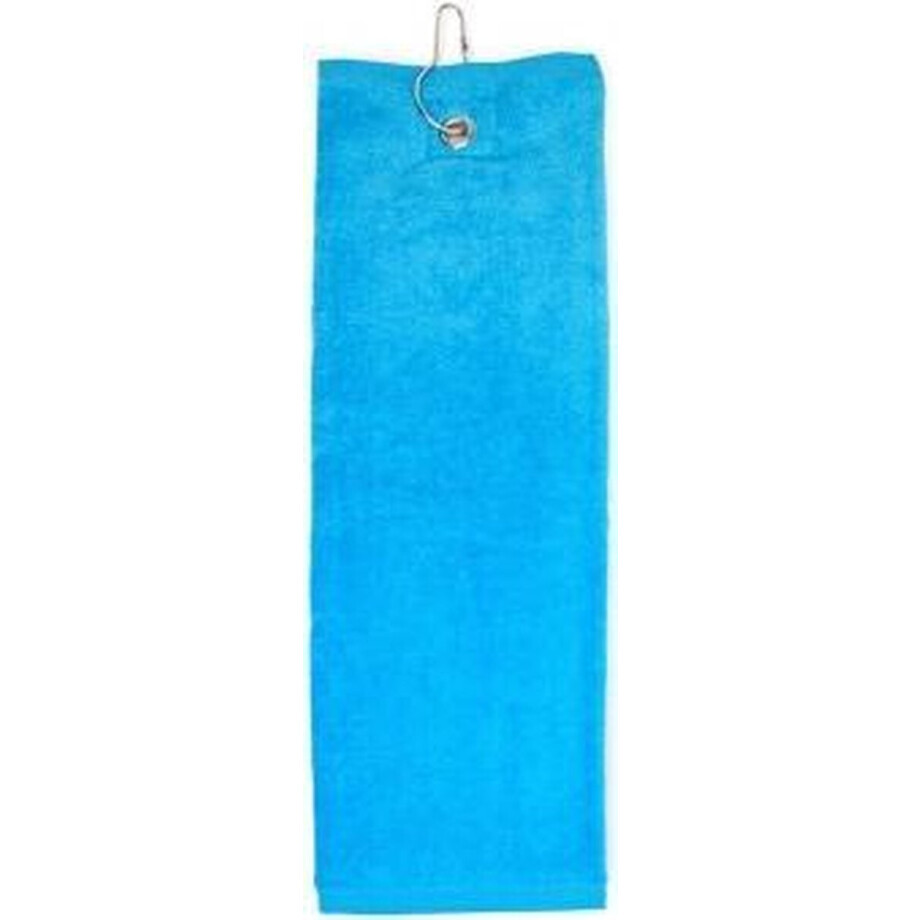 The One Golfhanddoek 450 gram Turquoise The One Golfhanddoek 450 gram Turquoise afbeelding 1