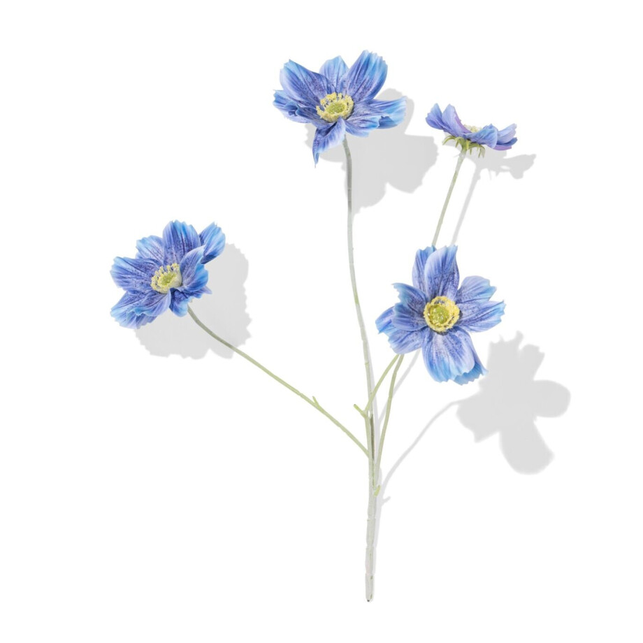 HEMA HEMA Kunstbloem Anemoon (blauw) afbeelding 1