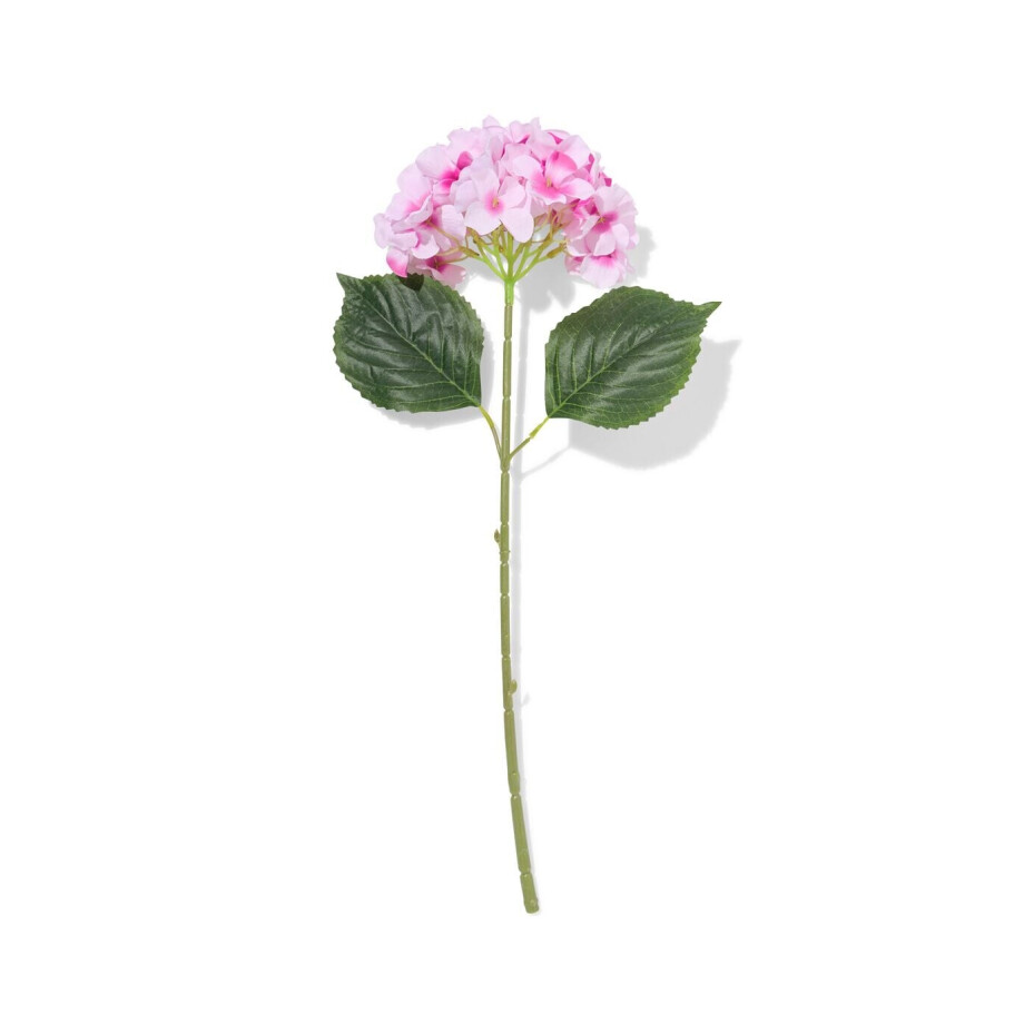 HEMA HEMA Kunstbloem Hortensia 55cm Roze (roze) HEMA HEMA Kunstbloem Hortensia 55cm Roze (roze) afbeelding 1
