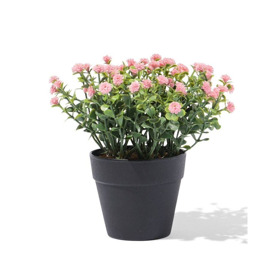 HEMA HEMA Kunstplant ⌀10x10cm Rechtop Bloemetjes (groen) HEMA HEMA Kunstplant ⌀10x10cm Rechtop Bloemetjes (groen) afbeelding 1
