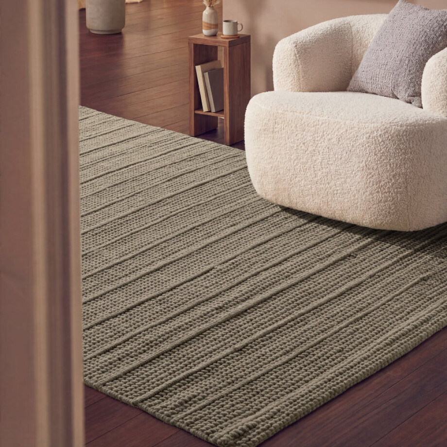 Vloerkleed Parker Rechthoekig - Grijs 230x160cm - Wol - Dekbed-Discounter.nl Vloerkleed Parker Rechthoekig - Grijs 230x160cm - Wol - Dekbed-Discounter.nl afbeelding