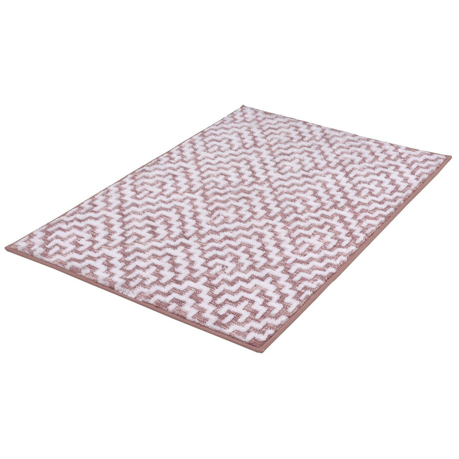 Kleine Wolke Badmat Botany (Lichtroze, 70 x 120 cm) afbeelding 1