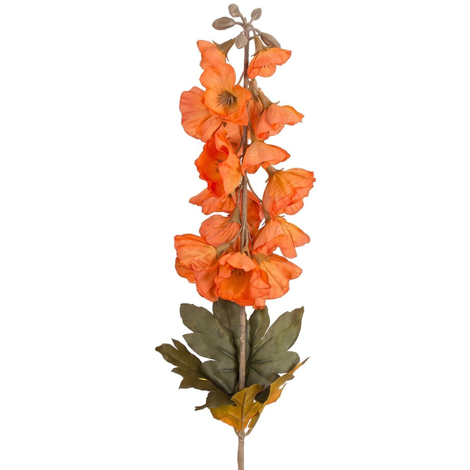 Clayre & Eef Kunstbloem Oranje Kunststof afbeelding 1