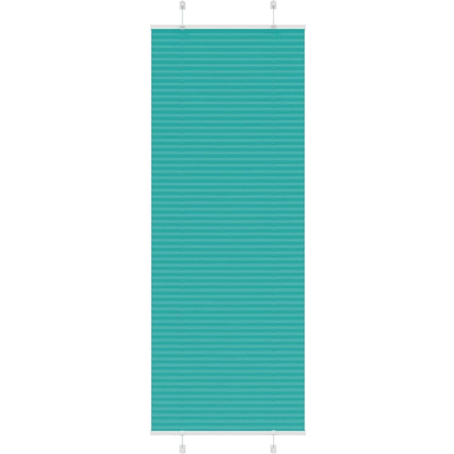 vidaXL - Plissé - rolgordijn - 70x200 - cm - stofbreedte - 69,4 - cm - petrol - groen vidaXL - Plissé - rolgordijn - 70x200 - cm - stofbreedte - 69,4 - cm - petrol - groen afbeelding 1