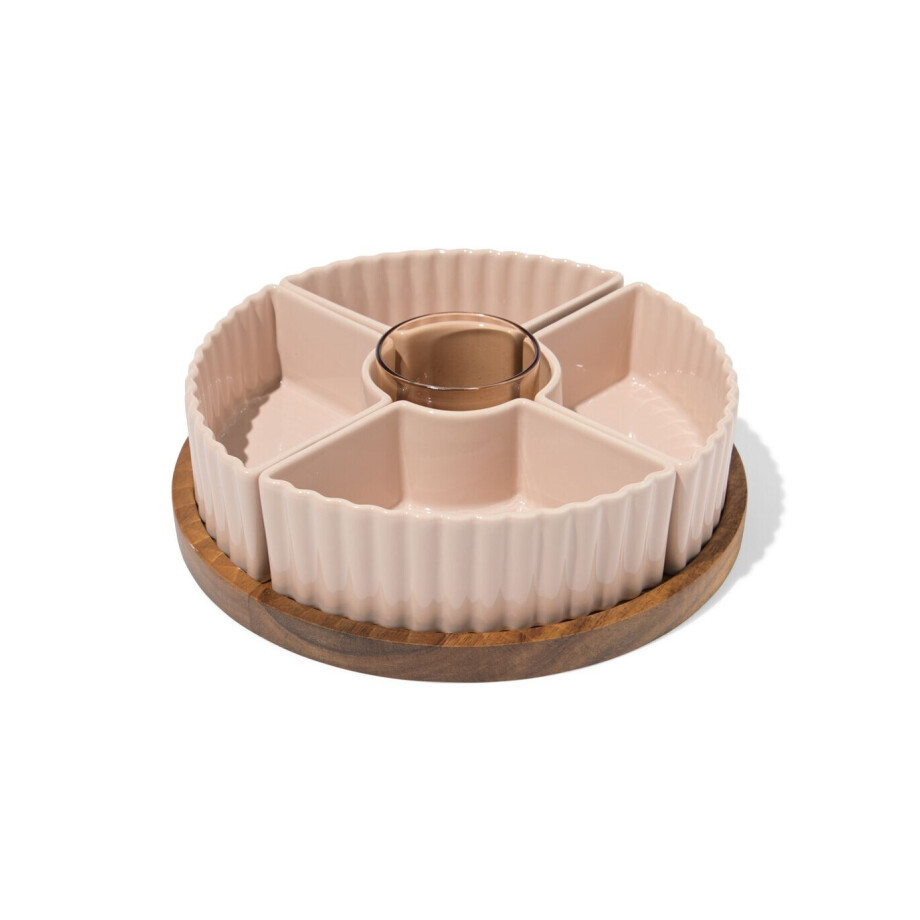 HEMA HEMA Tapas Vakkenschaal 21x21x7.5cm afbeelding 