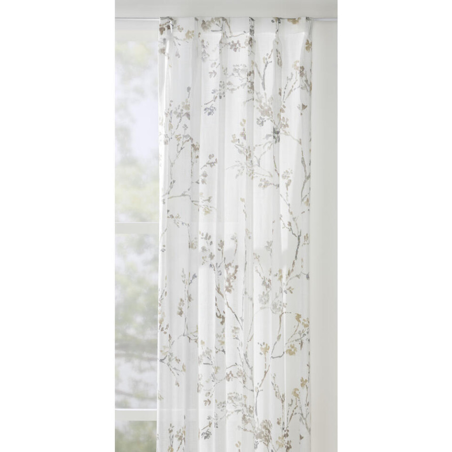 Leen Bakker - Inbetween Finesse - Greige - Linnen/Gerecycled Kunststof - Beige#Grijs - H300 Cm Leen Bakker - Inbetween Finesse - Greige - Linnen/Gerecycled Kunststof - Beige#Grijs - H300 Cm afbeelding 1