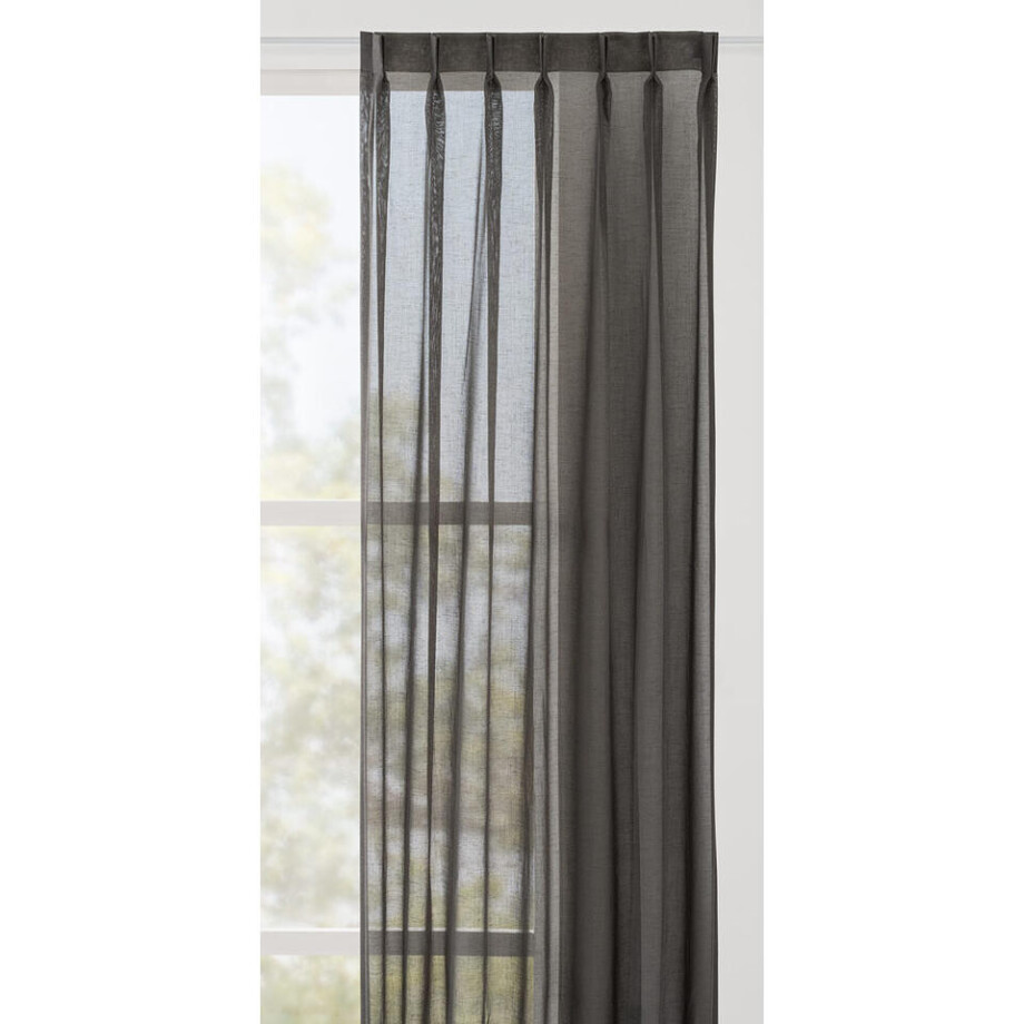 Leen Bakker - Inbetween Mumbai - Antraciet - Polyester - Grijs - H295 Cm afbeelding 1