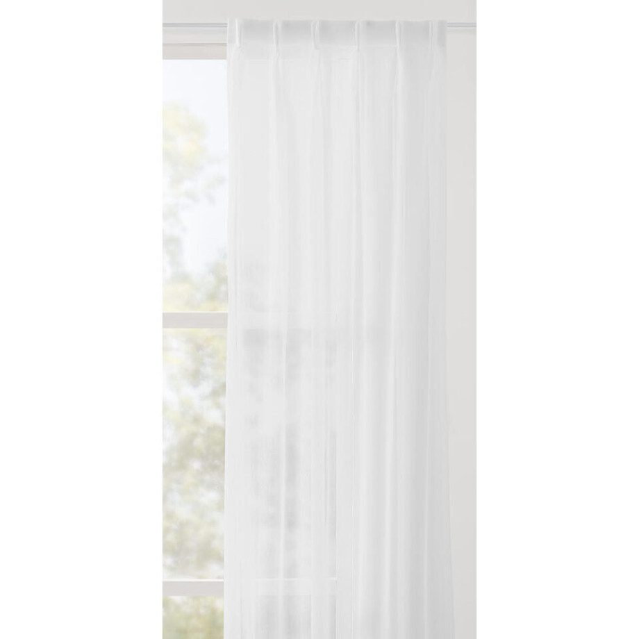 Leen Bakker - Inbetween Riga - Polyester - Wit - H295 Cm Leen Bakker - Inbetween Riga - Polyester - Wit - H295 Cm afbeelding 1