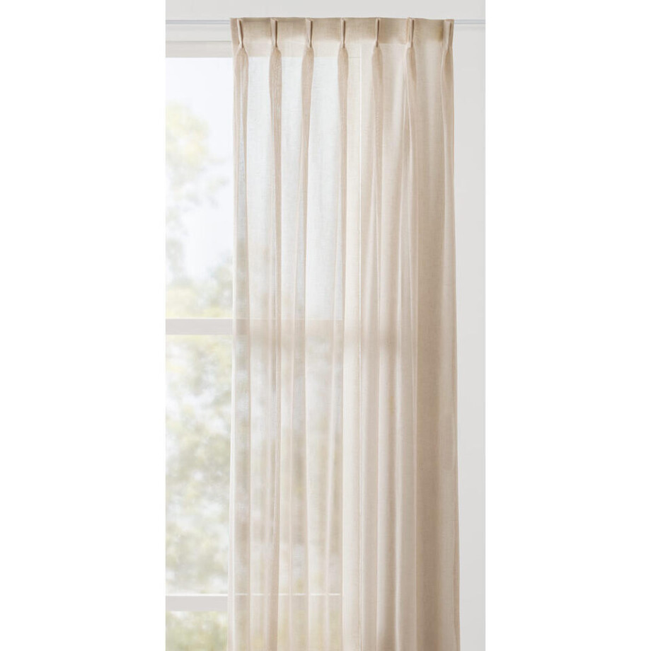 Leen Bakker - Inbetween Riga - Ecru - Polyester - Crème - H290 Cm afbeelding 1