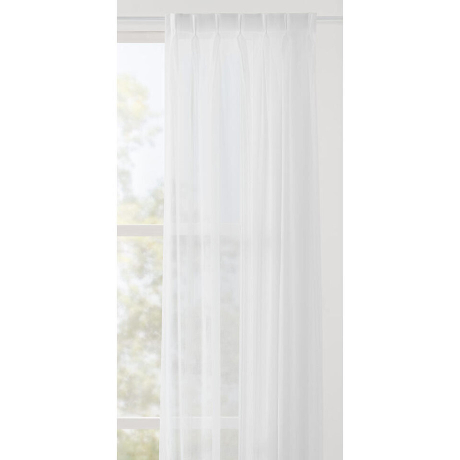 Leen Bakker - Inbetween Bergen - Off-white - Polyester - Wit - H300 Cm Leen Bakker - Inbetween Bergen - Off-white - Polyester - Wit - H300 Cm afbeelding 1