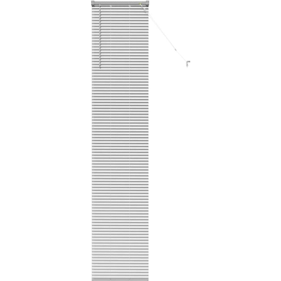 vidaXL - Venetiaanse - jaloezie - zilver - 220 - x - 45 - cm - 25 - mm - Aluminium vidaXL - Venetiaanse - jaloezie - zilver - 220 - x - 45 - cm - 25 - mm - Aluminium afbeelding 1