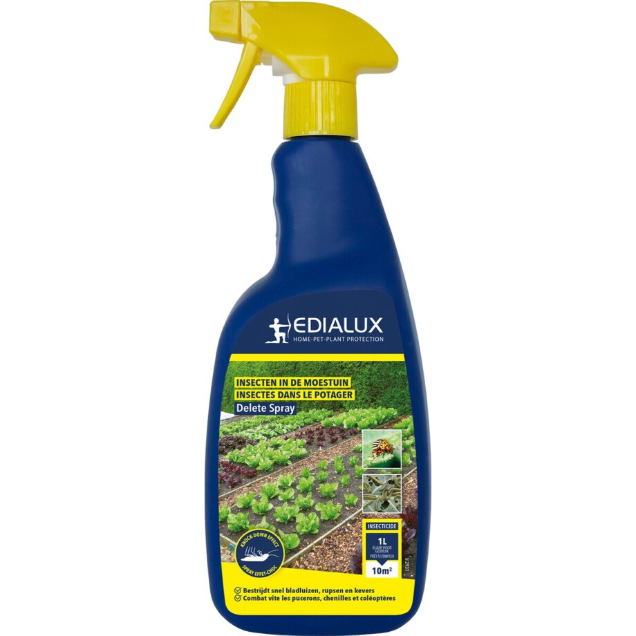 Edialux Delete Spray insecten op sierplanten - 1 L afbeelding 1