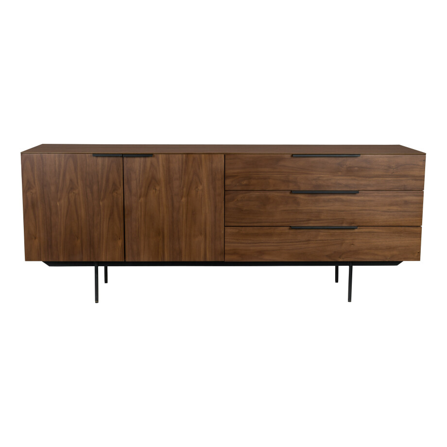 Zuiver TV-meubel 'Travis' Eikenhout, 180cm, kleur Bruin afbeelding 1