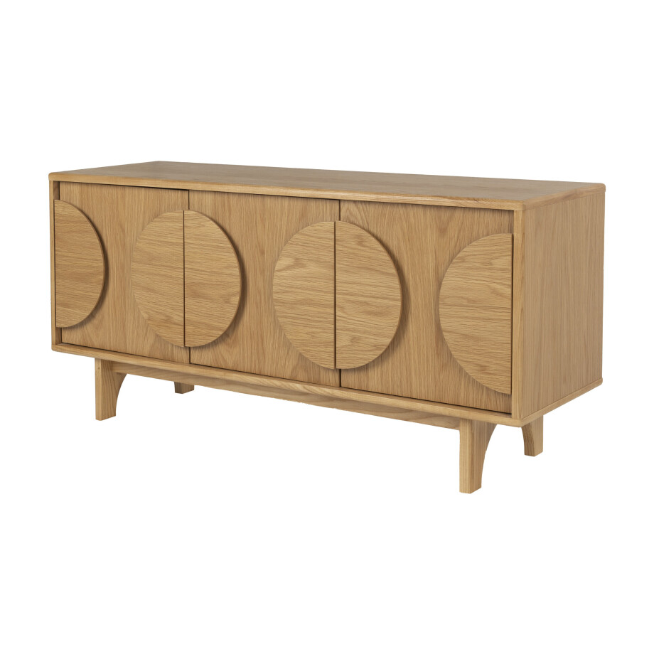 Zuiver TV-meubel 'Groove' Eikenhout, 120cm afbeelding 1