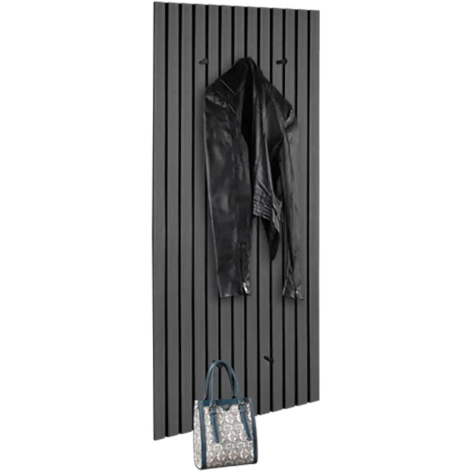 Mirrors and more - Kapstok Grace H 125 cm 5 haken zwart afbeelding 1