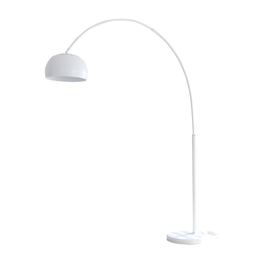 Artistiq Vloerlamp 'Christie' 195cm, kleur Wit Artistiq Vloerlamp 'Christie' 195cm, kleur Wit afbeelding 1