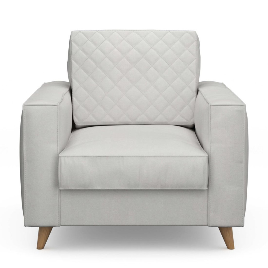 Fauteuil Kendall, Ash Grey, Washed Cotton afbeelding 1