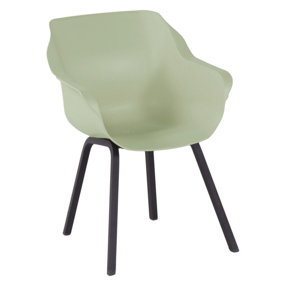 Hartman Tuinstoel 'Sophie' met armleuning, kleur Mint Hartman Tuinstoel 'Sophie' met armleuning, kleur Mint afbeelding 1