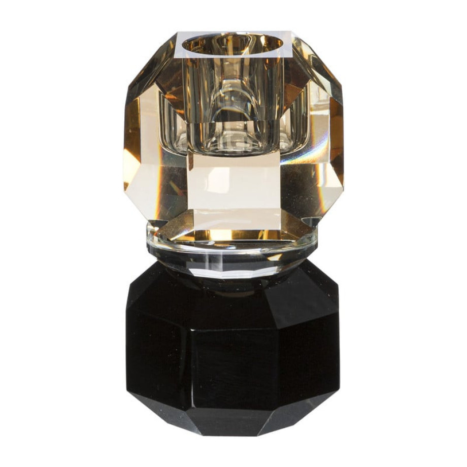Dinerkaarshouder Kristal 2 Bol - glas - ø5,5x9 cm afbeelding 1
