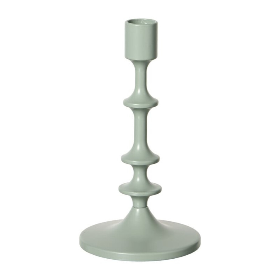 Kandelaar klein - mintgroen - ø10x18.5 cm afbeelding 