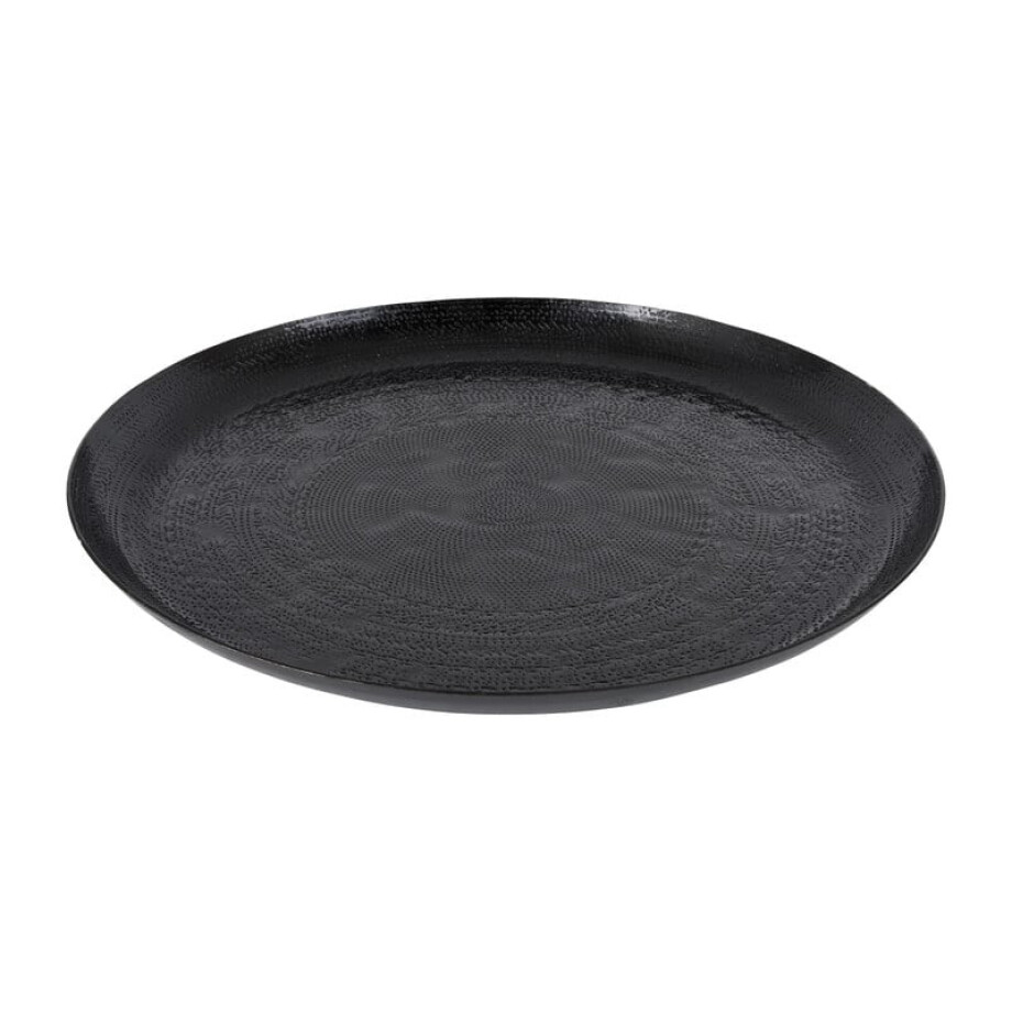 Decoratieplateau - zwart - Ø34 cm Decoratieplateau - zwart - Ø34 cm afbeelding