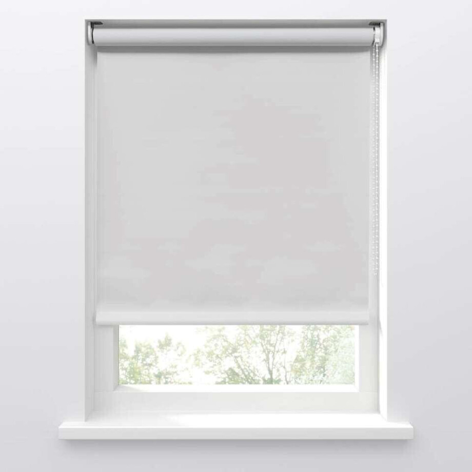 2e Halve Prijs Leen Bakker - Fenstr Rolgordijn Transparant Offwhite - 100x190 Cm - Polyester - Wit 2e Halve Prijs Leen Bakker - Fenstr Rolgordijn Transparant Offwhite - 100x190 Cm - Polyester - Wit afbeelding 1