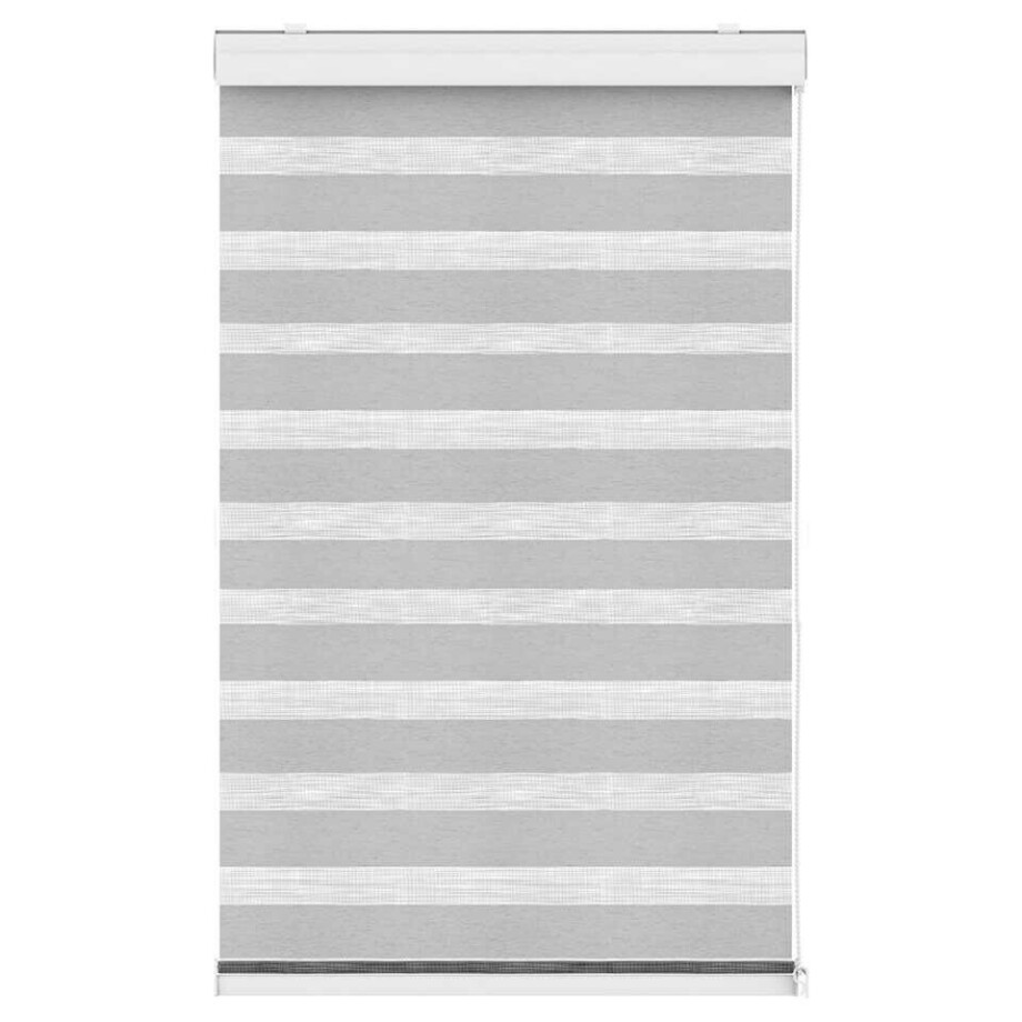 Leen Bakker - Fenstr Duo-rolgordijn Licht - 180x240 Cm - Polyester - Grijs afbeelding 1