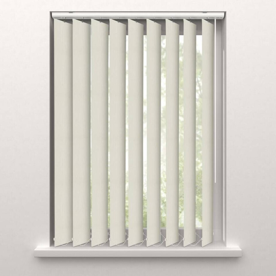 25% korting - Leen Bakker - Fenstr Lamellen Stof Gstaad Lichtdoorlatend - Zand (25027) - Polyester - Beige - 200x10x10 Cm afbeelding 1