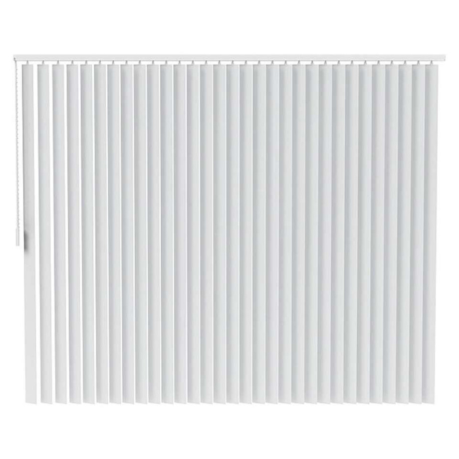 Leen Bakker - Fenstr Lamellen - Sneeuw (10007) - PVC - Wit afbeelding 1