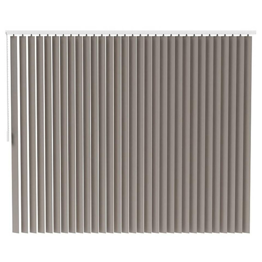 Leen Bakker - Fenstr Lamellen - (30045) - PVC - Taupe - 200x10x10 Cm Leen Bakker - Fenstr Lamellen - (30045) - PVC - Taupe - 200x10x10 Cm afbeelding 1