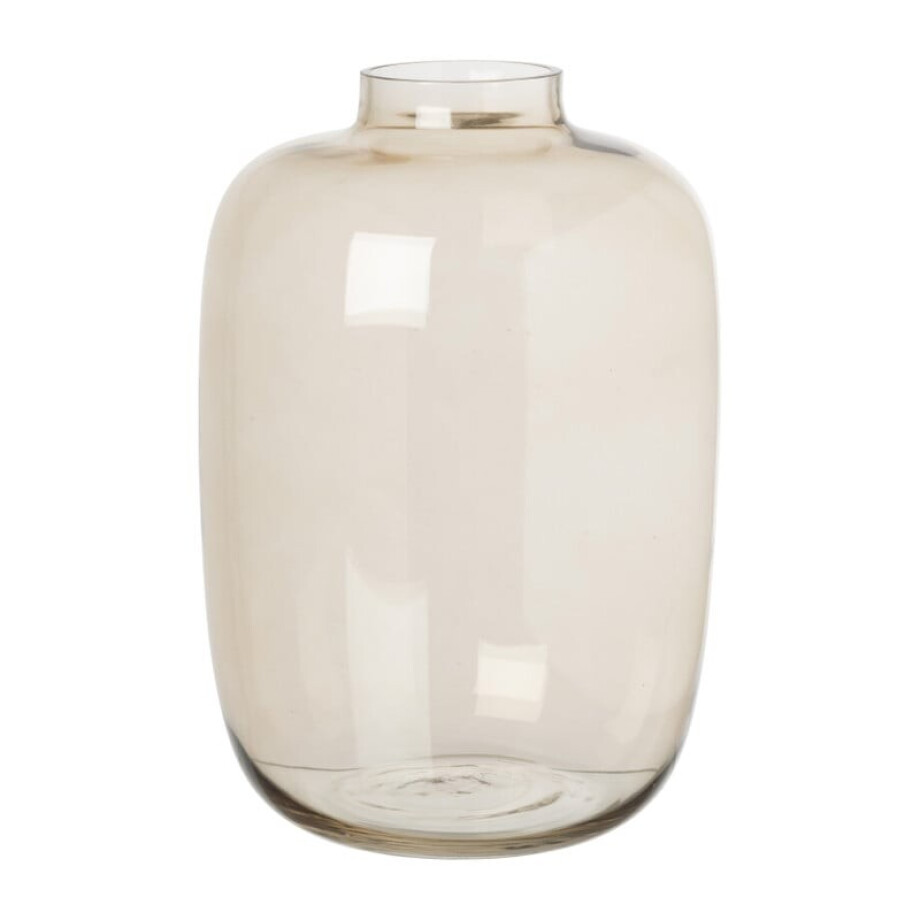 Vaas oker mega - glas - ø22x32 cm afbeelding 