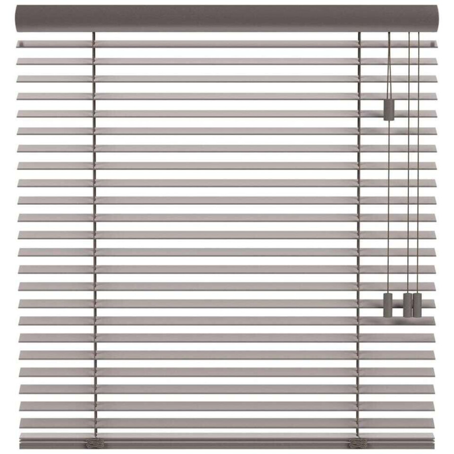 Leen Bakker - Fenstr En Jaloezie New York 50mm - (30011) - Hout - Taupe - 120x10x10 Cm afbeelding 1