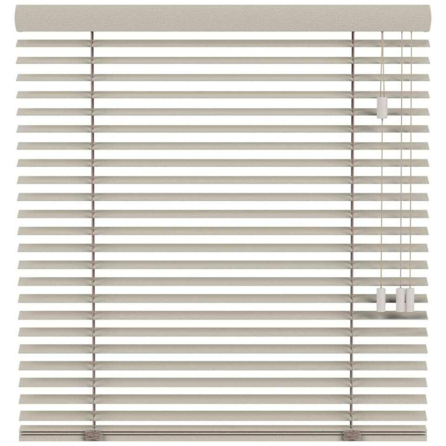 Leen Bakker - Fenstr En Jaloezie Praag 50mm - Linnen (25508) - Hout - Taupe - 120x10x10 Cm afbeelding 1