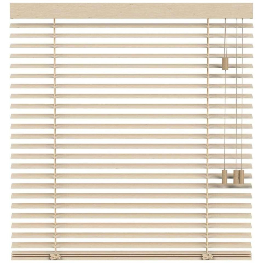 Leen Bakker - Fenstr En Jaloezie Oslo 50mm - Licht Eiken (25952) - Hout - Beige - 120x10x10 Cm afbeelding 1