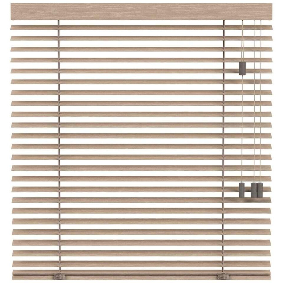 25% korting - Leen Bakker - Fenstr En Jaloezie Oslo 50mm - Eiken (25902) - Hout - Beige - 120x10x10 Cm afbeelding 1