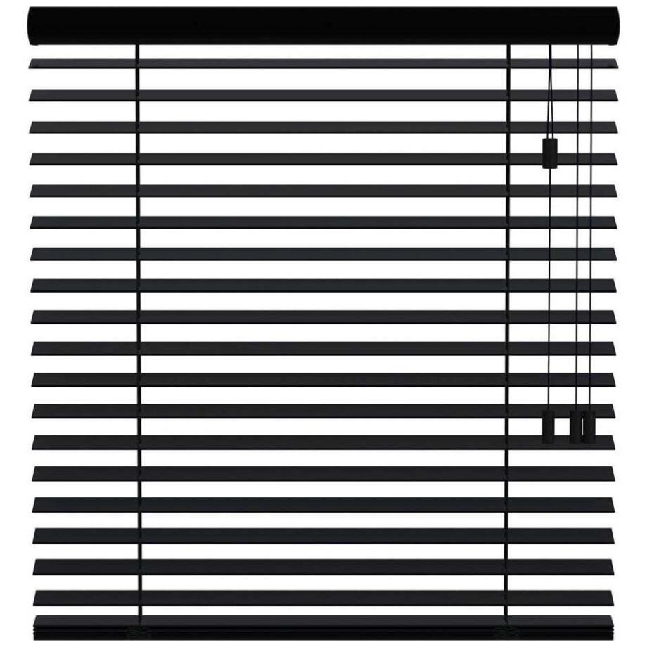 25% korting - Leen Bakker - Fenstr En Jaloezie New York 65mm - (15013) - Hout - Zwart - 120x10x10 Cm 25% korting - Leen Bakker - Fenstr En Jaloezie New York 65mm - (15013) - Hout - Zwart - 120x10x10 Cm afbeelding 1