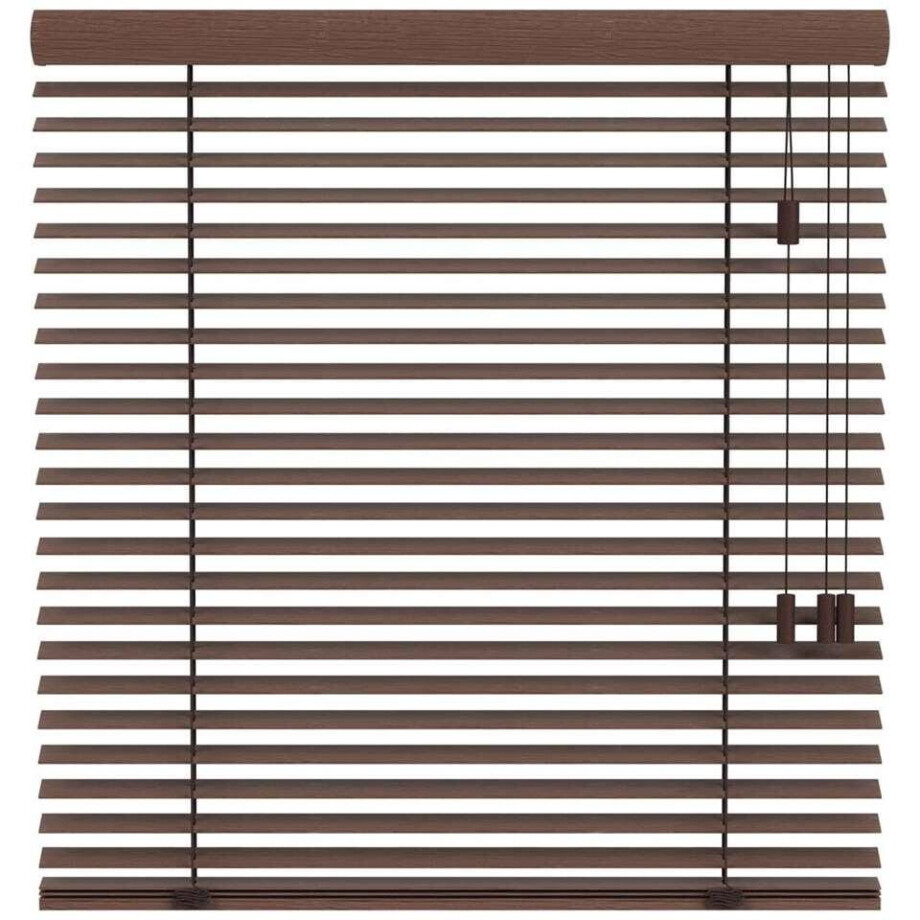 Leen Bakker - Fenstr Jaloezie Tahiti 50mm - Cacao (30502) - Bamboe - Bruin - 120x10x10 Cm afbeelding 1