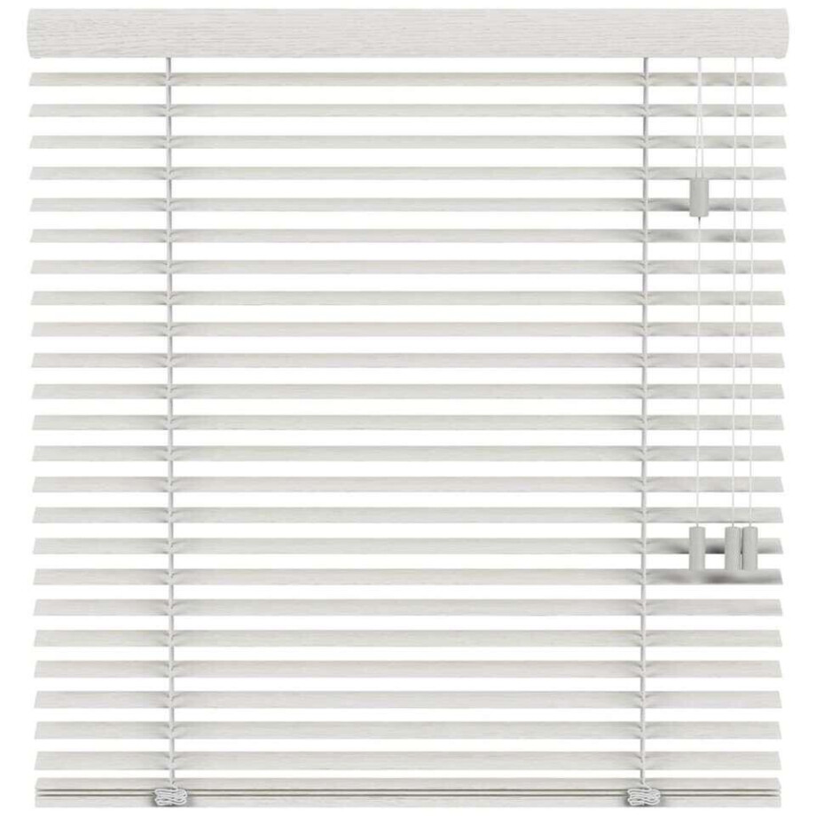 Leen Bakker - Fenstr Jaloezie Miami 50mm - Off-white (10713) - Bamboe - Wit - 120x10x10 Cm afbeelding 1