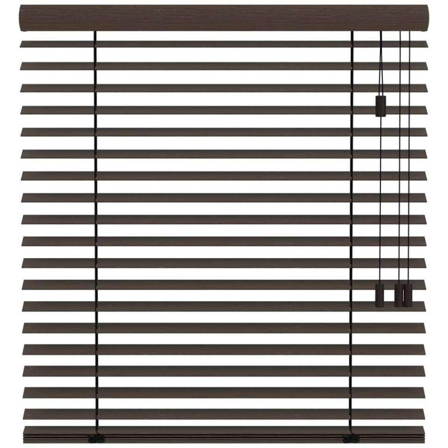 Leen Bakker - Fenstr Jaloezie Tahiti 65mm - Bruin (15901) - Bamboe - Zwart - 120x10x10 Cm afbeelding 1