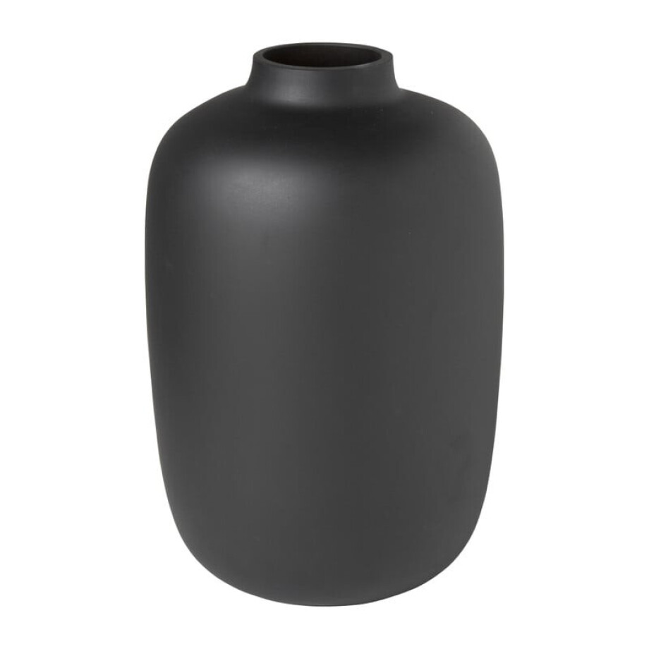Vaas - mat zwart - ⌀18x27 cm afbeelding 1