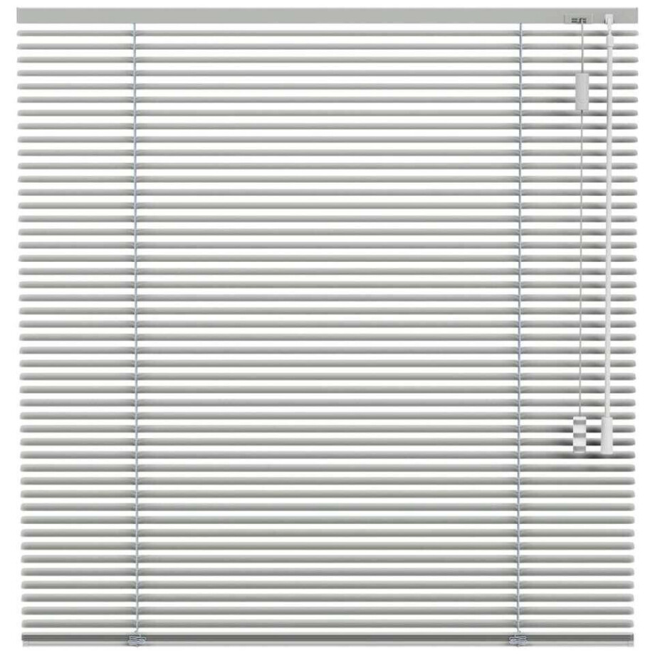 Leen Bakker - Fenstr Jaloezie 25mm Standaard Lak - Licht (20036) - Aluminium - Grijs - 120x10x10 Cm afbeelding 1