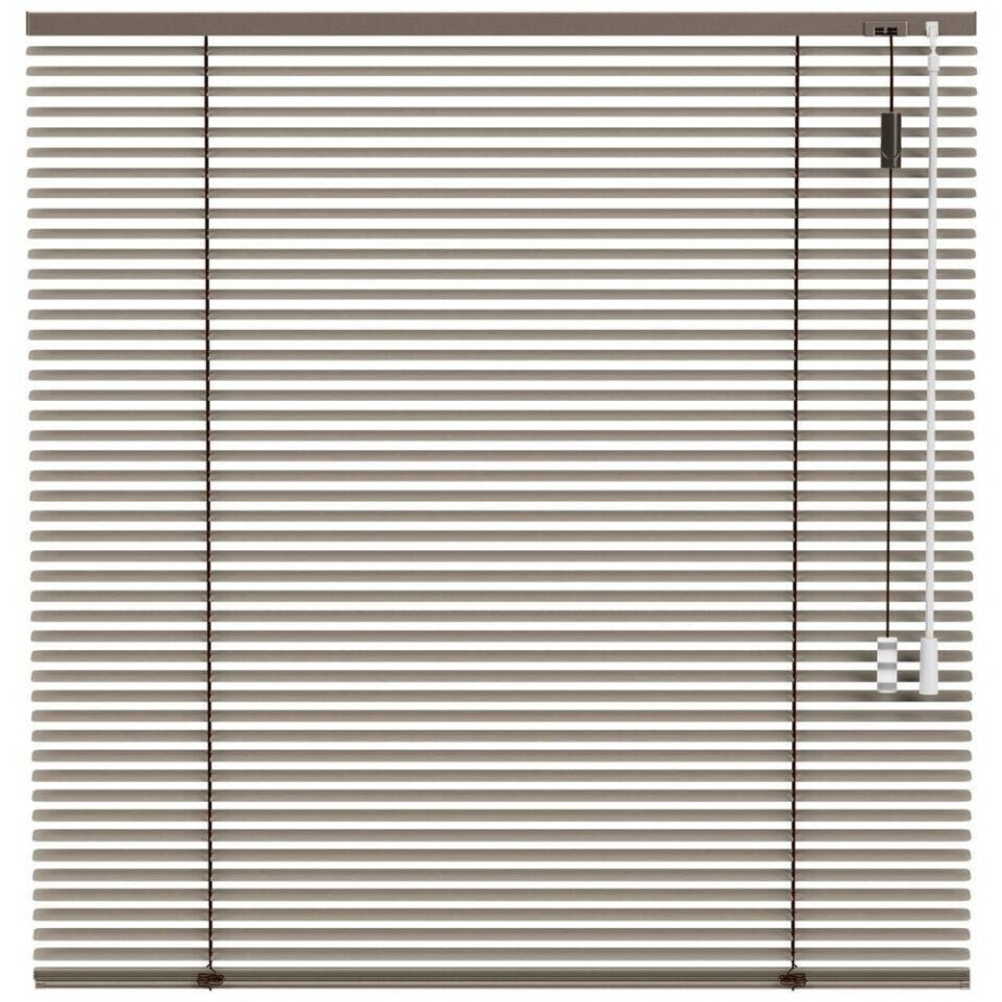 Leen Bakker - Fenstr Jaloezie 25mm Mat - (30028) - Aluminium - Taupe - 120x10x10 Cm Leen Bakker - Fenstr Jaloezie 25mm Mat - (30028) - Aluminium - Taupe - 120x10x10 Cm afbeelding 1