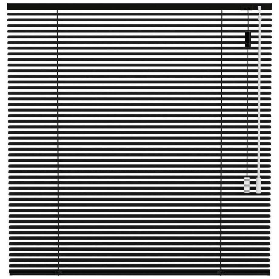 Leen Bakker - Fenstr Jaloezie 25mm Extra Mat - (15028) - Aluminium - Zwart - 120x10x10 Cm Leen Bakker - Fenstr Jaloezie 25mm Extra Mat - (15028) - Aluminium - Zwart - 120x10x10 Cm afbeelding 1