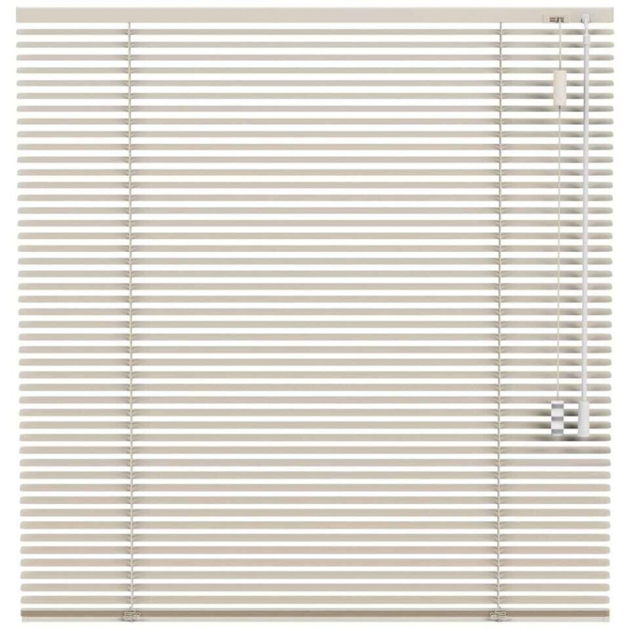 Leen Bakker - Fenstr Jaloezie 25mm Geborsteld - Zand (25316) - Aluminium - Beige - 120x10x10 Cm afbeelding 1