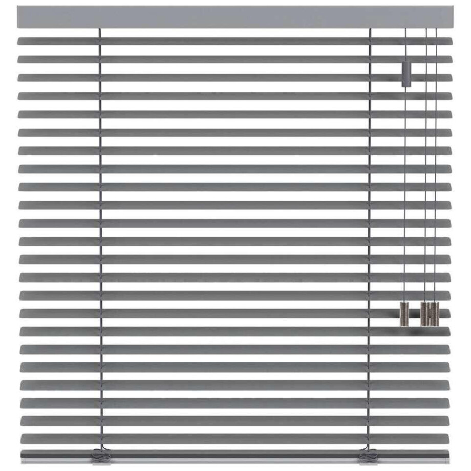 Leen Bakker - Fenstr Jaloezie 50mm Extra Mat - (20236) - Aluminium - Grijs - 120x10x10 Cm afbeelding 1
