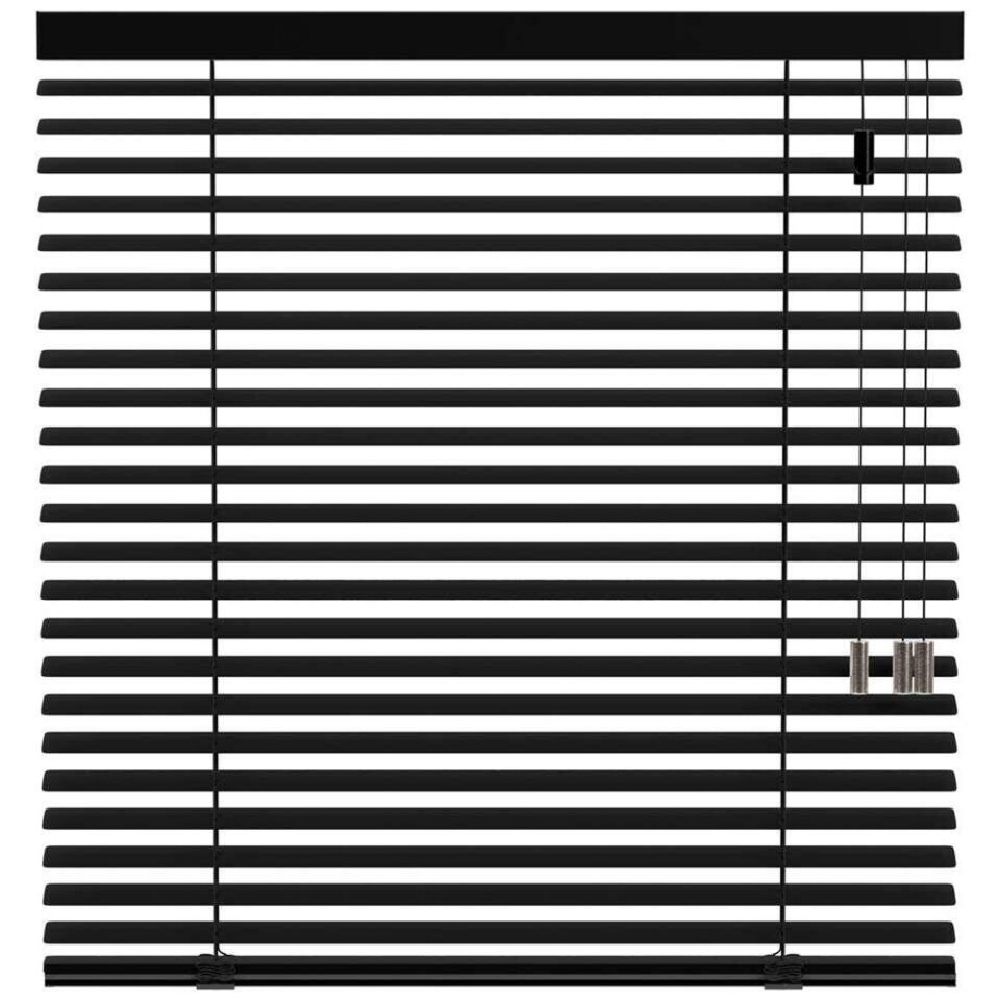 25% korting - Leen Bakker - Fenstr Jaloezie 50mm Extra Mat - (15031) - Aluminium - Zwart - 120x10x10 Cm 25% korting - Leen Bakker - Fenstr Jaloezie 50mm Extra Mat - (15031) - Aluminium - Zwart - 120x10x10 Cm afbeelding 1