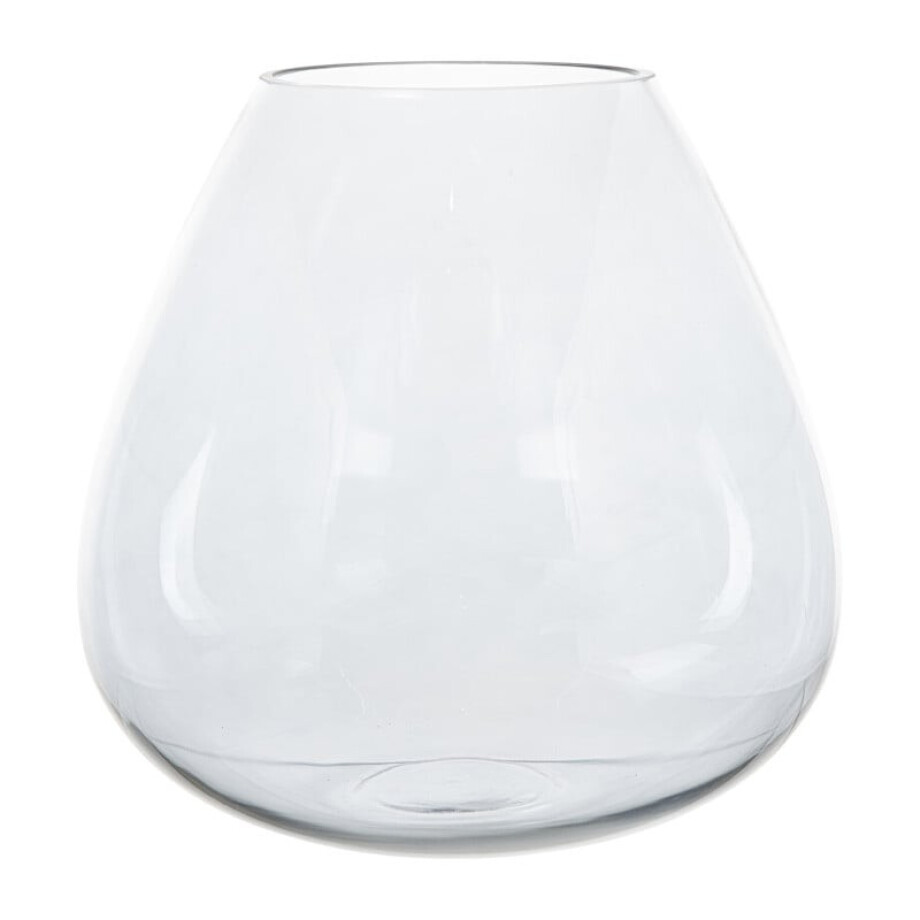 Vaas smoked XXL - grijs - ø30x30 cm afbeelding 