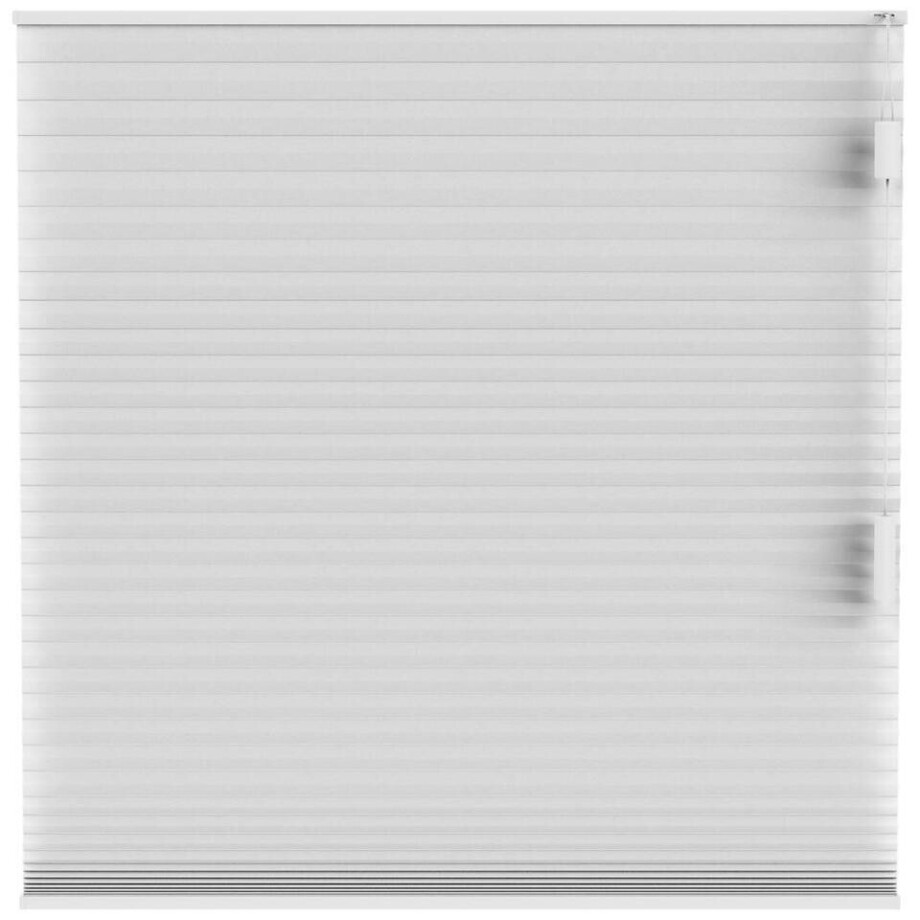 Leen Bakker - Plisségordijn Dubbel 25mm Lichtdoorlatend - (10323) - Polyester - Wit - 120x10x10 Cm afbeelding 1