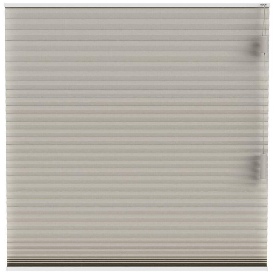 Leen Bakker - Plisségordijn Dubbel 25mm Lichtdoorlatend - (30013) - Polyester - Taupe - 120x10x10 Cm afbeelding 1