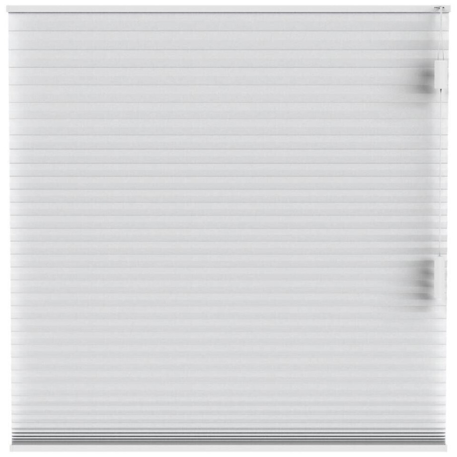 25% korting - Leen Bakker - Fenstr Plisségordijn Chicago Dubbel 25mm Lichtdoorlatend - (10011) - Polyester - Wit - 120x10x10 Cm 25% korting - Leen Bakker - Fenstr Plisségordijn Chicago Dubbel 25mm Lichtdoorlatend - (10011) - Polyester - Wit - 120x10x10 Cm afbeelding 1